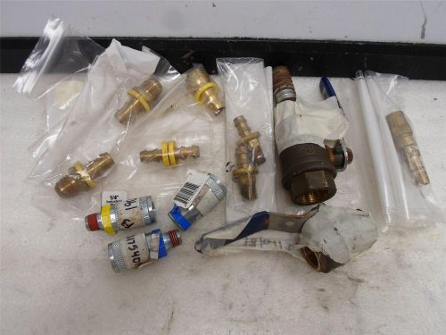 Lot of 10 pneumatic fittings for sale