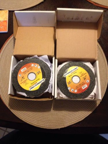 G force pro 4.5&#034;x040x7/8&#034; type 1 metal cutting wheels lot of 50 for sale