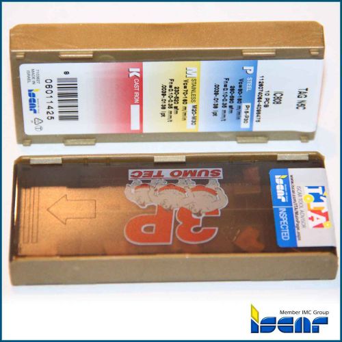 TAG N5C IC808 ISCAR *** 10 INSERTS *** FACTORY PACK *** GIP