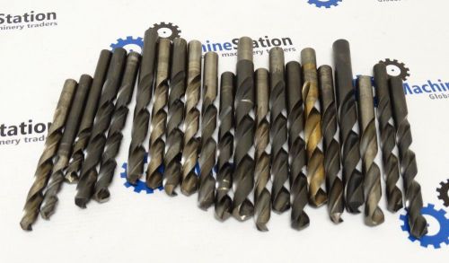 Assortment of high speed steel drills #w - 14.8mm for sale