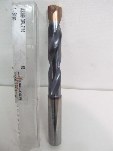 Walter titex a3389dpl-7/16, dpl coating, solid carbide x-treme plus drill bit for sale