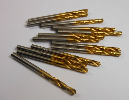 Viking screw machine drills #29 hss tin 15/16&#034; loc&#034; x 1-15/16&#034; oal qty 13 &lt;1750&gt; for sale