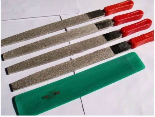 10&#034; inch 250mm long diamond coated flat file grit 300 with high quality for sale
