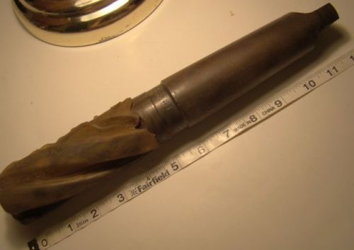 Good Used 1 11/16 National 12” Long Tapered Shank QD Drill Bit Sharpened