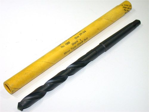 Up to 13 new 29/64&#034; morse #1 taper shank drill no. 1302 for sale