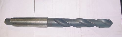 CLE-FORGE TWIST DRILL 1-7/64&#034; TAPER SHANK BIT,13&#034; OAL,HS, MORSE #4 HIGH SPEED
