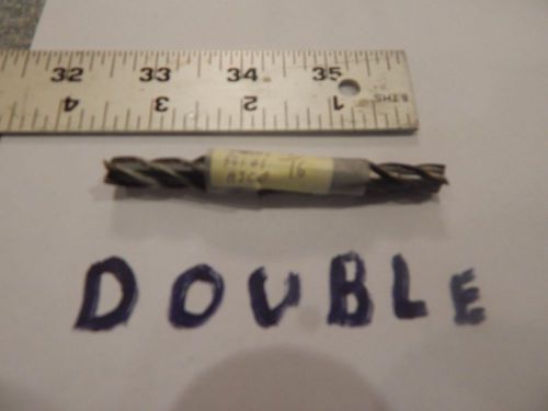 &#034;niagara&#034;5/16&#034; double end mill sq end, 4 flute for sale