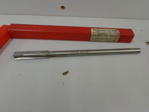NEW CLEVELAND 13/32&#034; SF CARBIDE TIPPED CHUCKING REAMER   STK 1392