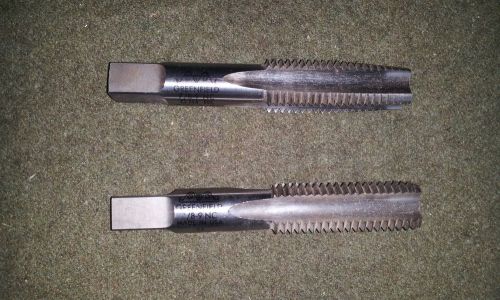 Gtd greenfield 7/8-9 nc &amp; 7/8-9 nc g h4 hs bottom taps for sale