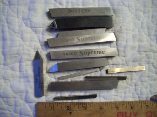 2 1/4 pounds of assorted TOOL BITS  Various shapes and sizes and lengths