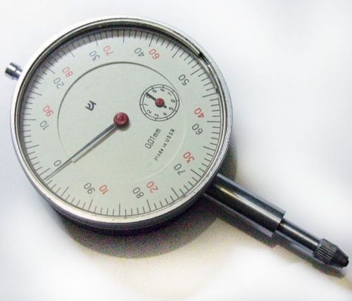 Vintage ussr russian soviet dial gauge ich-10 mini indicator 0-10mm grad for sale