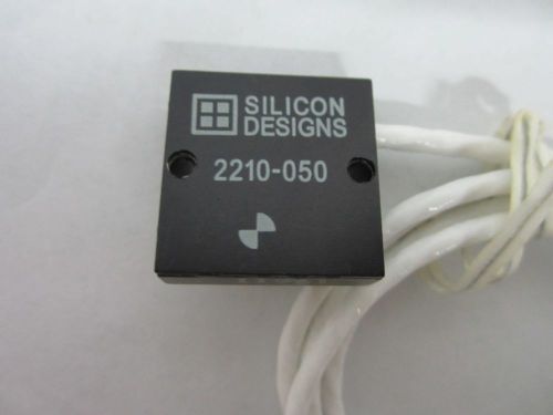 Accelerometer silicon designs low noise 2210-050 vibration sensor bin#j7-95 for sale