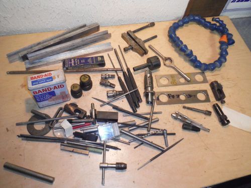 PILE OF MACHINIST TOOLBOX LEFTOVERS