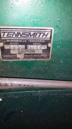 Tennsmith H897 8&#039;foot sheetmetal brake