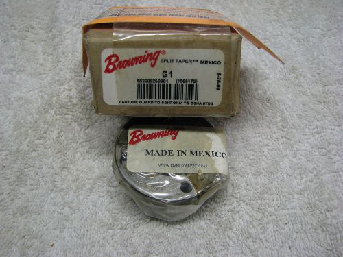 New browning split taper g1 bushing 1&#034; 1 inch bore w/ hardware for sale
