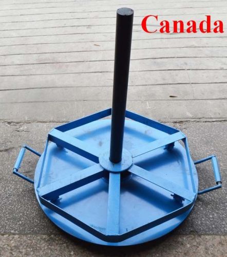 Wire cable spool reel rolling cart rack layer tool for sale
