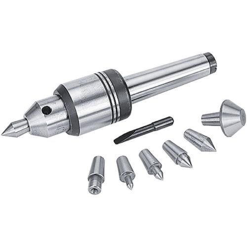 Mt2 #2 mt 2 morse taper live center chuck attachment tool set for metal lathe for sale