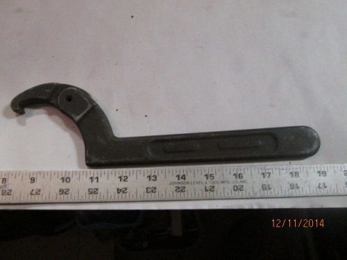 MACHINIST TOOLS LATHE MILL NICE Armstrong Adjustable Spanner Wrench for Chuck
