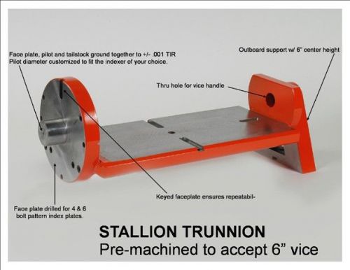 Trunion Table for CNC 4th axis -- BRAND NEW -- Martin Manufacturing Services