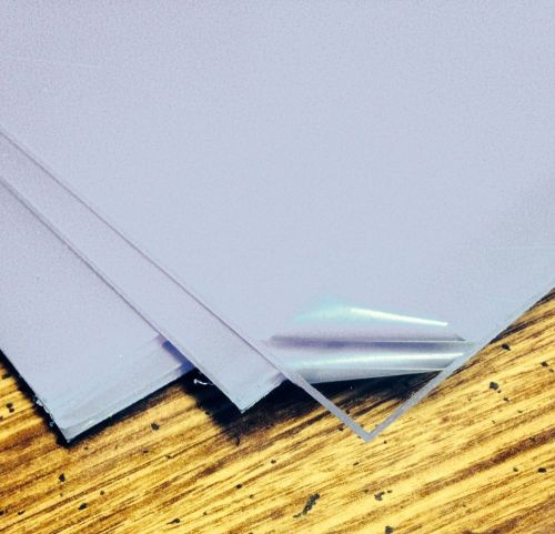 Clear acrylic sheet 1/8&#034; x 24 1/8&#034; x 21 7/16&#034; for sale