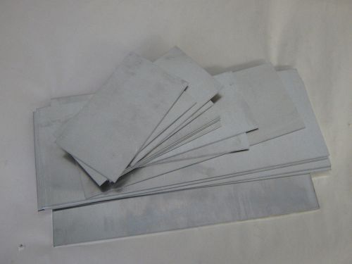 1 lot - 3/32&#034; (.090) aluminum sheet 5052-h32 16pcs. various sizes for sale
