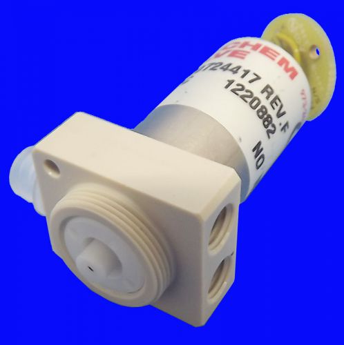 Bio-chem 20724417 syringe pump isolation valve 3-way fluidic 24v dc / avail qty for sale