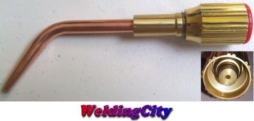 Welding brazing tip 23-a-90 (#2) w/ e-43 mixer for harris torches (u.s. seller) for sale