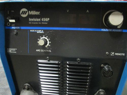 (1) miller invision mig welding power unit - used - am13795h for sale
