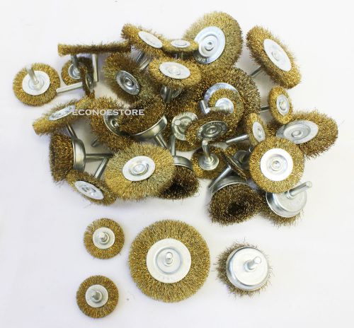 36pc remove tarnish rust paint scale carbon varnish steel wire wheel set for sale
