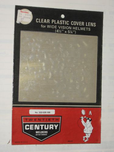 Twentieth Century Welding Clear Plastic Cover Lens 332-028-100