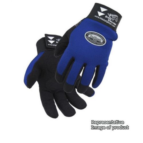 Revco ToolHandz 99PLUS-BLUE Syn. Leather/Spandex Mechanic&#039;s Gloves, Small