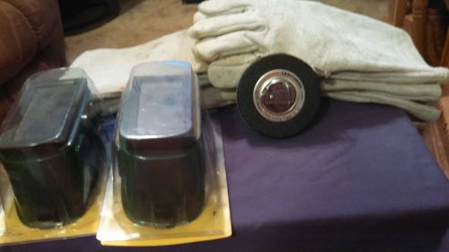 3 pairs welding gloves sz l, 2 pair welding goggles, craftsman 50&#039; tape measure for sale