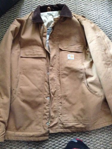 Carhartt fr flame resistant coat extra-large for sale