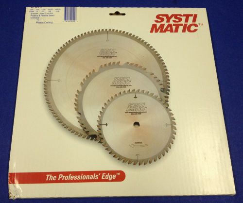 12&#034; Systimatic Plastic and Trim Saw Blade PT# 37296 ~ 100 Teeth ~ 0.08 Width