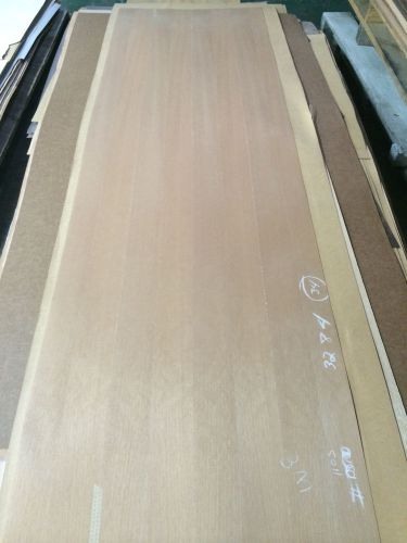 Wood Veneer Anigre 32x110 1pcs total 10mil glue paper backed  &#034;EXOTIC&#034; Lot10