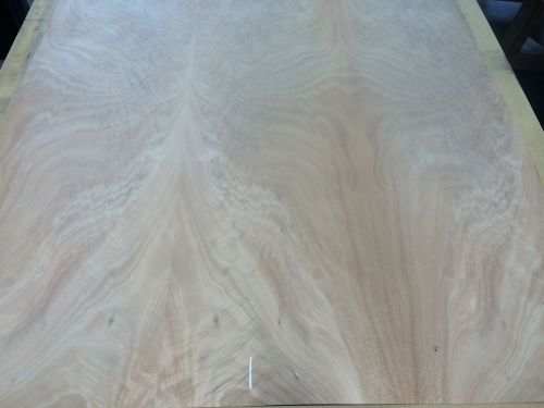 Wood veneer crotch okoume 49x48 1pcs total raw veneer  &#034;exotic&#034; crlm1 for sale