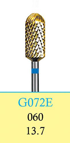 Dental Lab Carbide Cutters-HP Shank (44.5 mm)-G072E/060(8313)-Cross Cut(2 Burs)