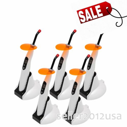 5X SKYSEA Dental Wireless Cordless LED Curing Light Lamp 1400mw FAST SHIP