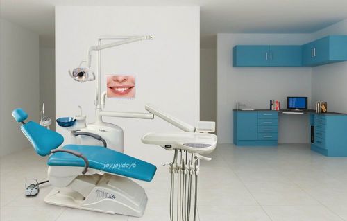 Computer controlled dental unit chair fda ce approved e5 model hard leather for sale