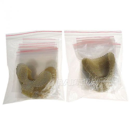 1 set Dental Impression TrayMetal net for Strengthen upper&amp;lower 40pcs/bag good