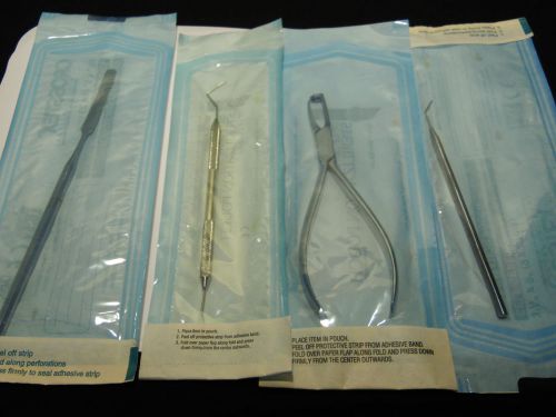 4 Different Dental Instruments for Dentists,Crafters,Artists