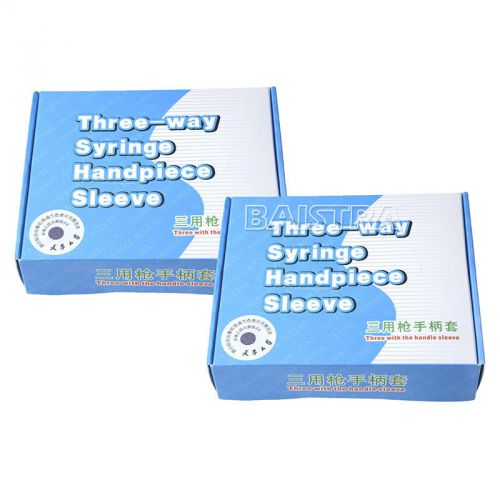 200 PCS Dental Disposable Sleeve for Three Way Syringe Air Water Syringe Cover