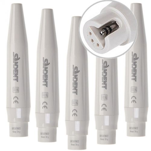 5 x detachable ultrasonic handpiece fit satelec dte dental scaler cables tips for sale