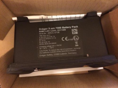 Drager Drager X-am 7000 Battery Pack NiMH 4,8V 3,0Ah p/n 8317408