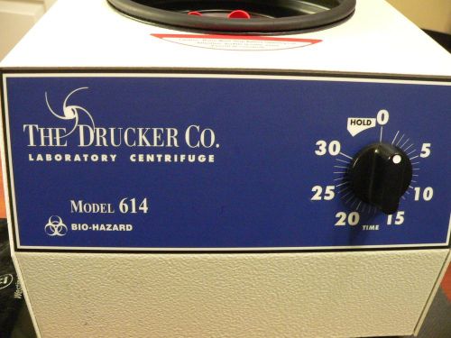 Drucker Model 614 Centrifuge