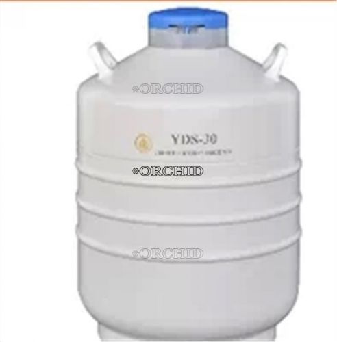 LIQUID NITROGEN PROTECTIVE TANK YDS-30 LN2 CRYOGENIC CONTAINER 30L SLEEVE WITH
