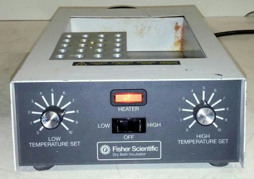 Fisher scientific 11-718-6 dry bath incubator thermolyne bk165x block for sale