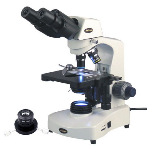 40X-1600X 3W LED Siedentopf Binocular Darkfield Compound Microscope