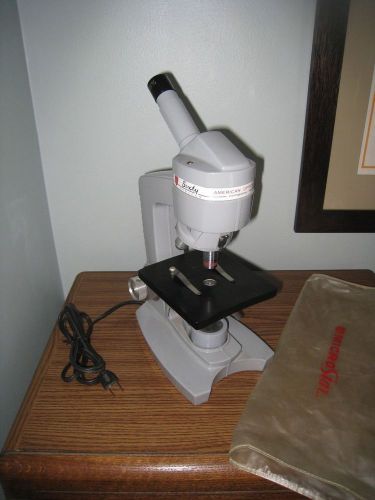 Sixty American Optical Microscope With Three Objectives