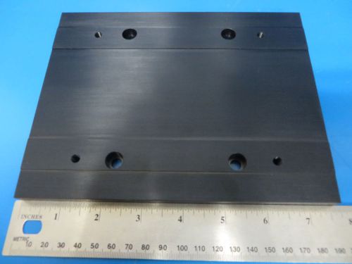 Newport Metric to English Adapter Plate for Newport PM500-4L Stage - 7 9/16&#034;x 6&#034;